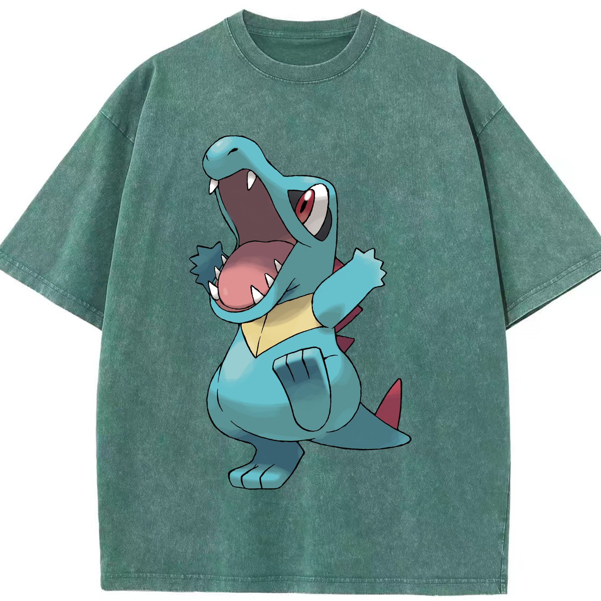 （画像用） ポケットモンスター Pokémon 綿100% ヴィンテージ風 半袖Tシャツ（フロントプリント）